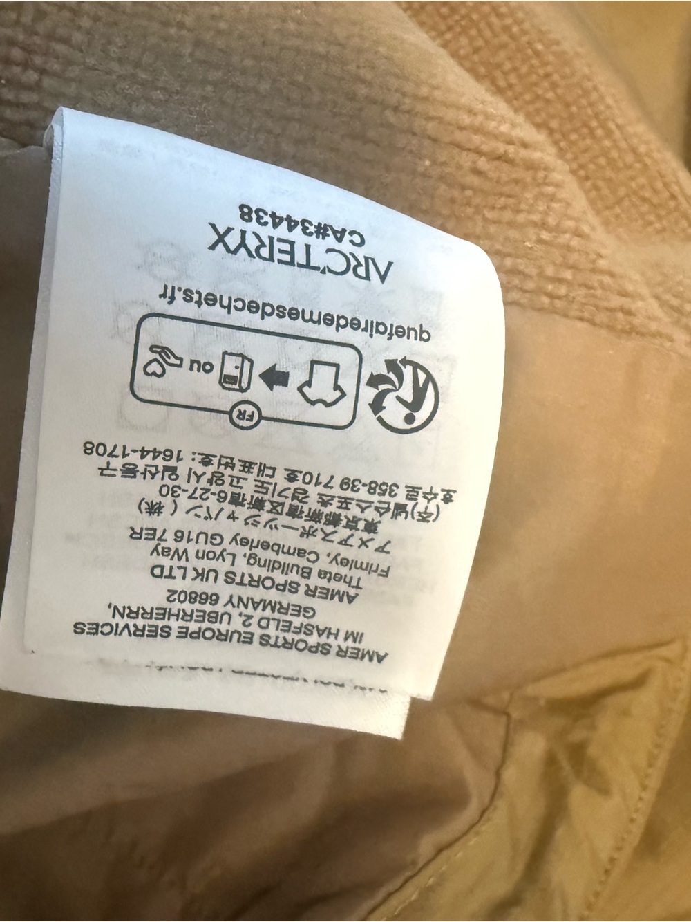 Arc'teryx Men's Atom LT hoodie size L canyon beige - Picture 6 of 6